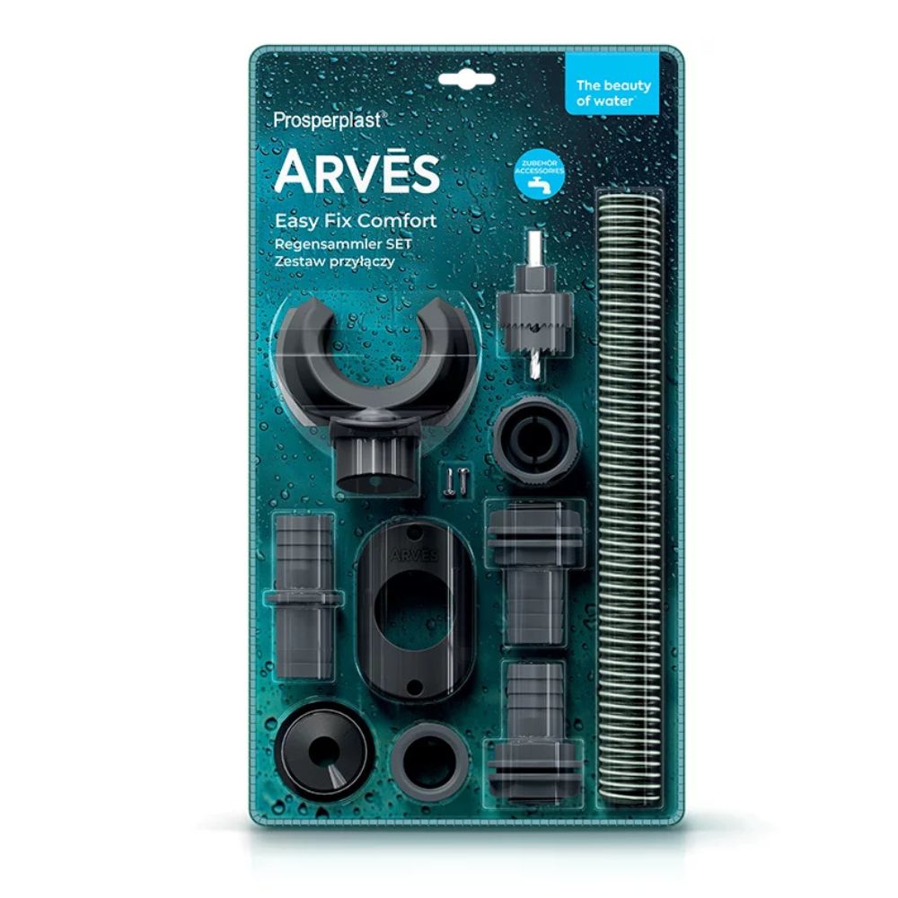 Anschlussset ARVES Easy Fix Comfort Prosperplast, Hellbasalt |  |  |