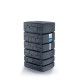 Regenwassertank Prosperplast Arves Tower Stone, 500L, Anthrazit | Regenwassertanks | Wassertanks |