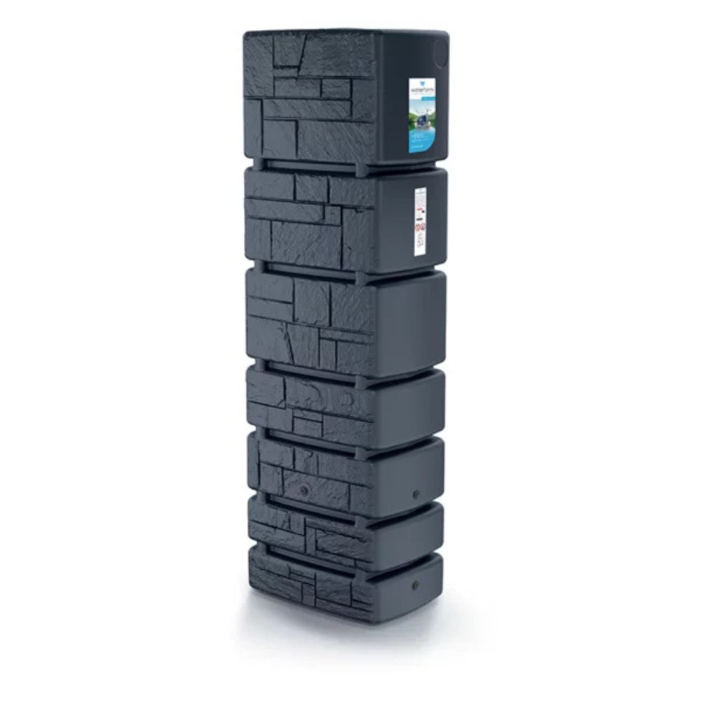 Regenwassertank Prosperplast Arves Tower Stone, 350L, Anthrazit | Regenwassertanks | Wassertanks |