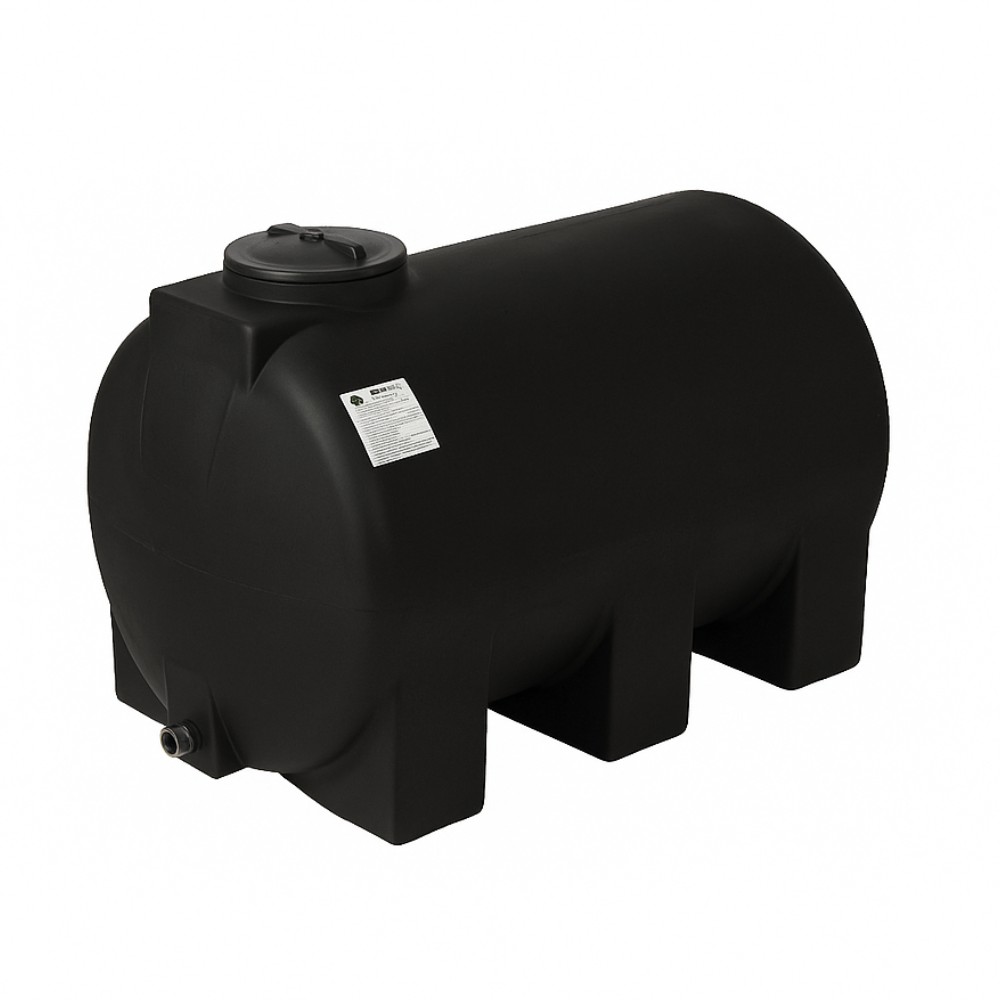 Trinkwassertank MAVIL, Zylindrisch horizontal 500 L (schwarz) | Trinkwassertanks |  |