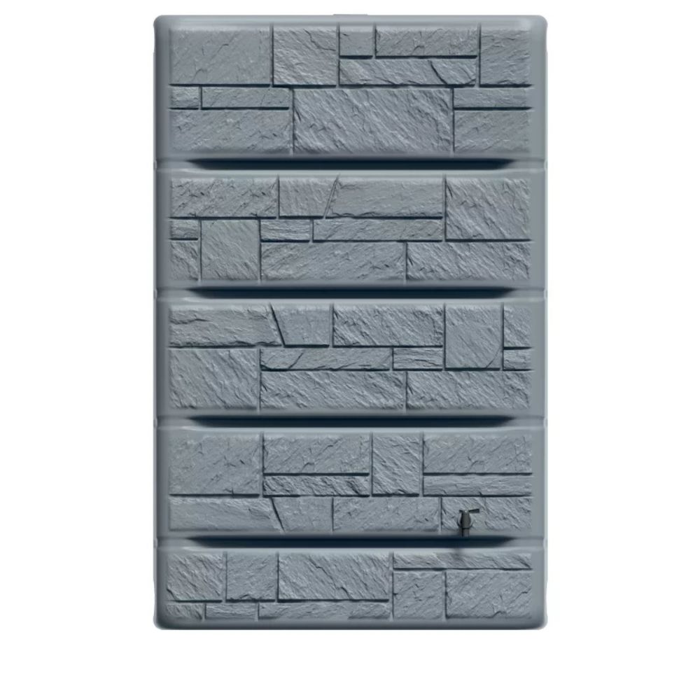 Regenwassertank Prosperplast Arves Wall Stone, 400L, Grau | Regenwassertanks | Wassertanks |