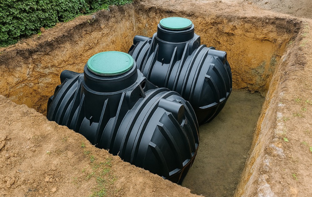 Underground water tanks